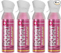 Boost Oxygen Medium Balance Pink Grapefruit Aroma 5L Canister | Respiratory Support for Aerobic Recovery, Altitude, Performance & Health (4 Pack)