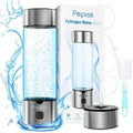 Hydrogen Water Generator Bottles, Hydrogenated Water Bottle with SPE PEM Technology, 460ml(16OZ) Hydrogen Water Bottle Generator for Home, Office, and Travel-Certified H2 Generator-Gift Box