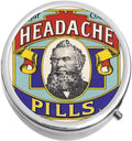 Apothecary Headache Pills Apothecary Vintage Medicine Pill Box
