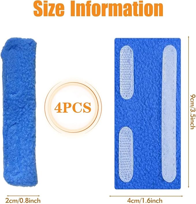 4 Pieces Nasal Cannula Ear Cushions Ear Protectors for Oxygen Tubing Oxygen Cannula Face Soft Cover for Oxygen Users Prevent Indentation Discomfort Blue