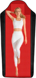 1707 LEDs Red Light Therapy Mat for Full Body, 73" x 36" TPU Infrared Light Therapy, 3-in-1 LEDs (660nm & 850nm) Premium Foldable Mat with Timer Controller & Pulse Modes for Home Use, 192W