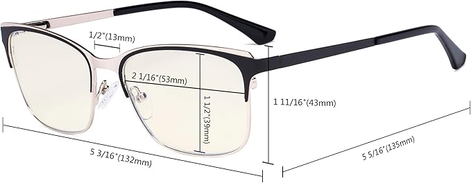 Eyekepper Blue Light Glasses - Design Digital Eyeglasses for Women Blocking Computer Screen