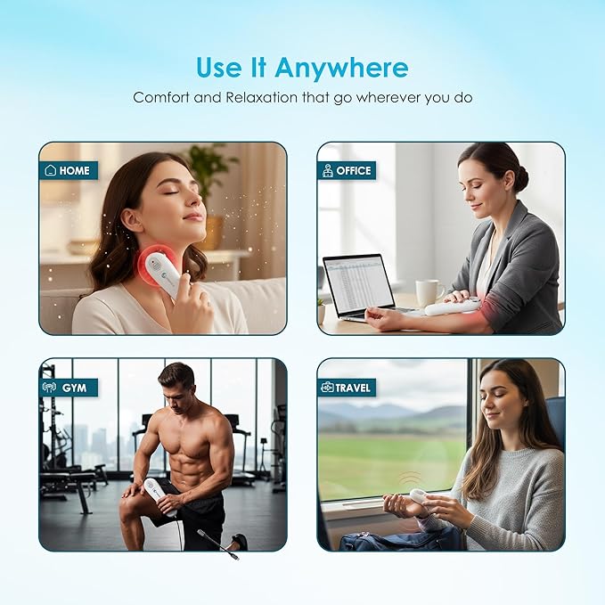 Portable Drug Free Muscle Recovery massage gun Compact Therapy Device Built for Simple Handling and Daily Application Therapy Machine for back massage Personal Health Care & Everyday Wellness Sessions