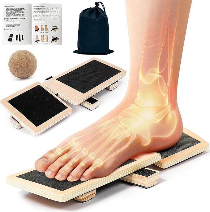 Ankle Balance Board for Ankle Stability & Ankle Rehab, Ankle Strengthener and Balance Trainer for Physical Therapy, Home Exercise, Office Sitting, Seniors