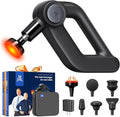 BOB AND BRAD D5 Pro Plus Massage Gun with Heat, FSA-HSA Eligible, 13mm Amplitude Deep Tissue Percussion Massage Gun with Max Power for Muscle Therapy, Professional Muscle Massager