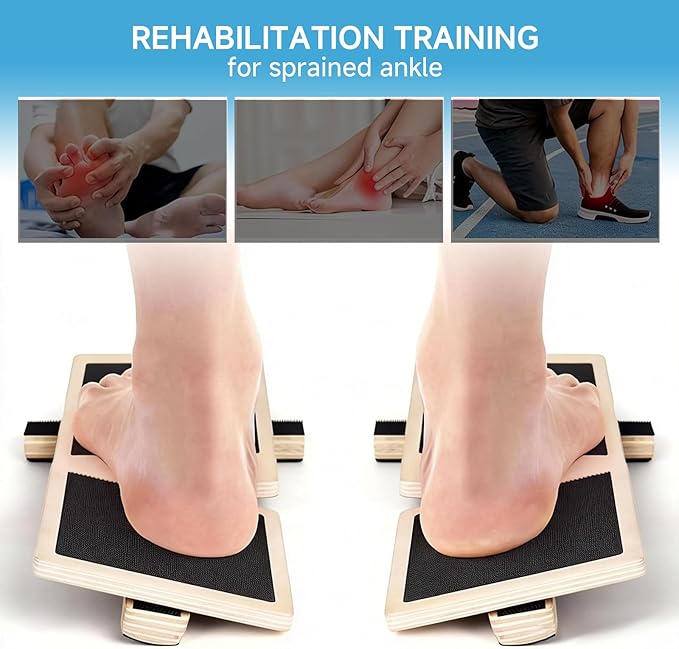 Ankle Balance Board for Ankle Stability & Ankle Rehab, Ankle Strengthener and Balance Trainer for Physical Therapy, Home Exercise, Office Sitting, Seniors