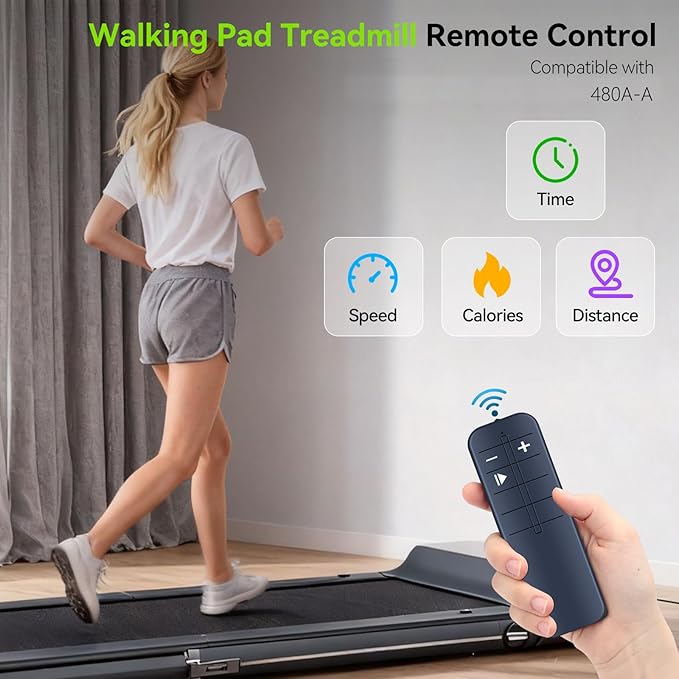 PZL Replacement Walking Pad Remote Control fit for BestGod 480A-A Incline Under Desk Treadmill for Home