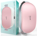 Slimpal Heating Pad for Period Cramps, Plus-Sized Portable Electric Heating Pad, Menstrual Cordless Heat Belt Back, Belly, Waist Pain Relief, Long-Lasting Battery, Light Pink
