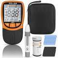 5- in-1 Lipid Test Kits with 10 Test Strips, Cholesterol Test Kits, Cholesterol Tester Meter Kit at Home, (All-in-One 10ea x Profile 5-in-1 Lipid Test Strips Included)