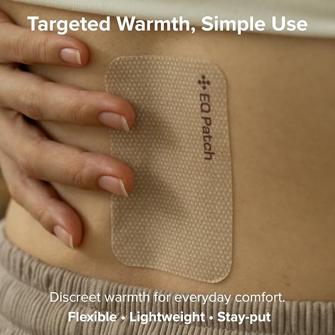 Infrared Warming Patches, Gentle Steady Warmth for Everyday Comfort, Up to 12 Hours, Strong Adhesive, Unscented, 14 Count