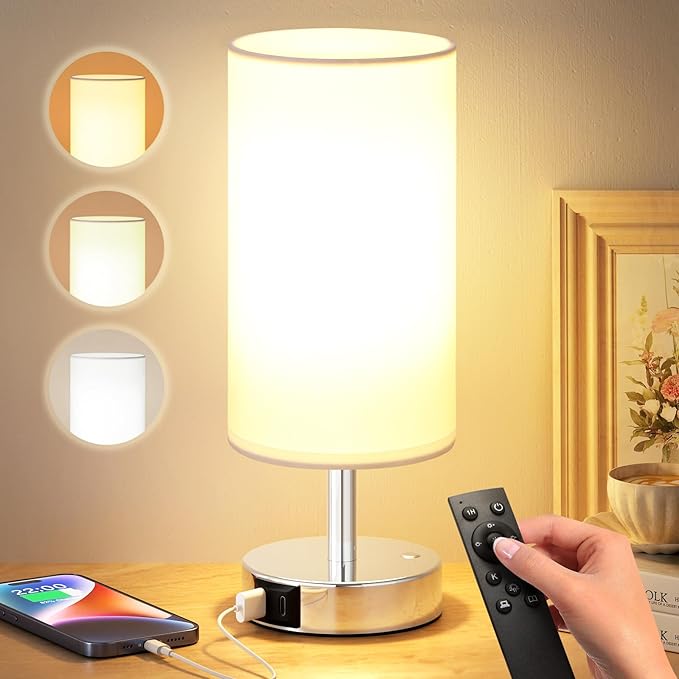 Dicoool Light Therapy Lamp 10000 Lux, Sun Lamp with Remote, 3 Color Temperature & Stepless Dimming, White Happy Sunlight Lamp, Daylight Lamp for Home, Office, Decoration Use As Lift Mood, Happy Life