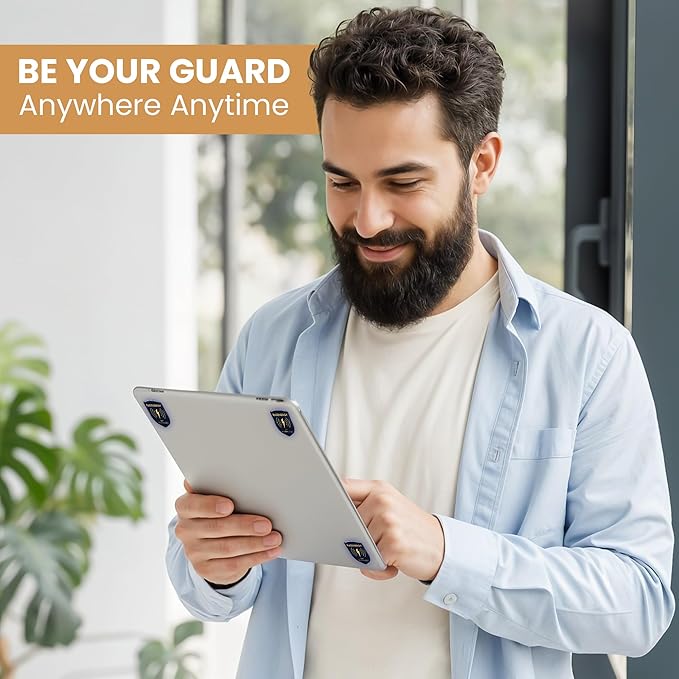 EMF Neutralizer Stickers, EMF Blocker Stickers, Shield Protection for Phones, Tablets, Laptops, and WiFi Devices, Shield Neutralizers for Home and Office Protection (6)