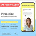 Vitamin and Iron Deficiency Test Home Kit | 7 Vital Biomarkers | Vitamin B12, Homocysteine, Hematocrit, Folate, Ferritin, Albumin, Vitamin D Test | At Home Nutrition and Blood Anemia Test Kit