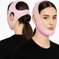 Chin Strap for Sleeping and Snoring - Pink Anti Snoring Device for Men and Women, Breathable and Skin-Friendly Snore Stopper with Adjustable Fit That Holds Jaw in Place & Supports CPAP Users