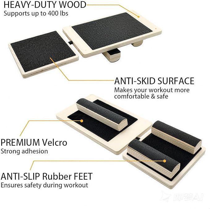Ankle Balance Board for Ankle Stability & Ankle Rehab, Ankle Strengthener and Balance Trainer for Physical Therapy, Home Exercise, Office Sitting, Seniors