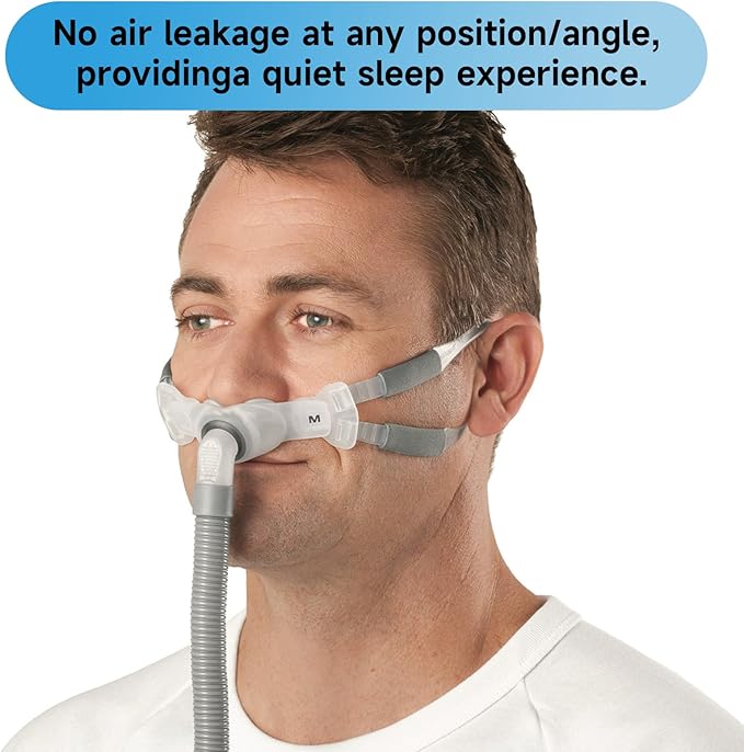 CPAP Nasal Pillow Cushion Replacement for ResMed Swift FX Nasal Mask Nose Pillow, Soft Gel Silicone Dual-Wall Nose Pillow Cushion - Medium