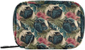 Pill Organizer Case Pouch Hawaii Pug Print for Travel, Portable Pill Box Supplement Holder 7 Days