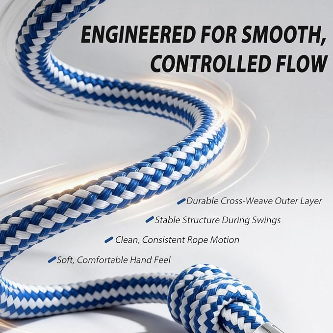 1.5lb Weighted Flow Rope for Men & Women – Heavy Rope Training Tool for Mobility, Coordination & Low-Impact Cardio