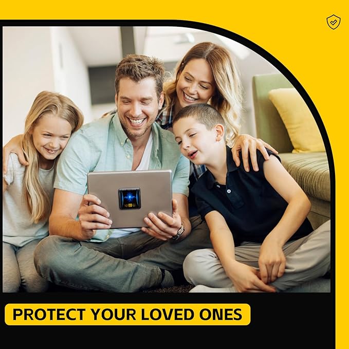 10 Pcs Phone Protection Stickers Neutralizers for Smart Phones/Tablets/Laptops/Computer/WiFi/Priner/TV Electronic Devices Blockers 1