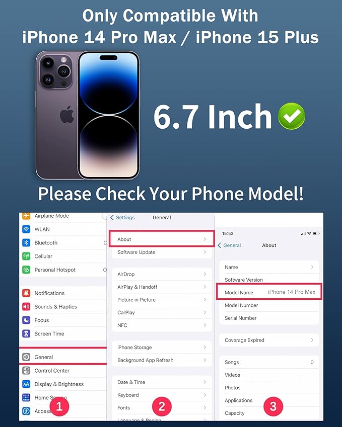 Privacy Screen Protector for iPhone 14 Pro Max Tempered Glass for iPhone 15 Plus, 2 Pack 25 Degree Anti-Spy Anti-Blue Light Eye Protection with Installation Frame Anti-Scratch Case Friendly (6.7 inch Blue)