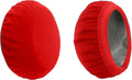 RadiArmor RF Blocking Headset Covers – Shielding for On-Ear Wireless Headsets, Headphones – Reduces RF Exposure Between 90-98% – Fits Most On-Ear Headsets (Red, Medium)