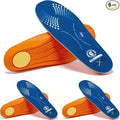 ROCKROOSTER 3 Pairs Memory Foam Anti-Fatigue Insoles for Work Boots, Heavy Duty Support Inserts for Men & Women, Arch Support, Distributes Foot Pressure, Slow Rebound, Standing All Day (RC930-XXL)