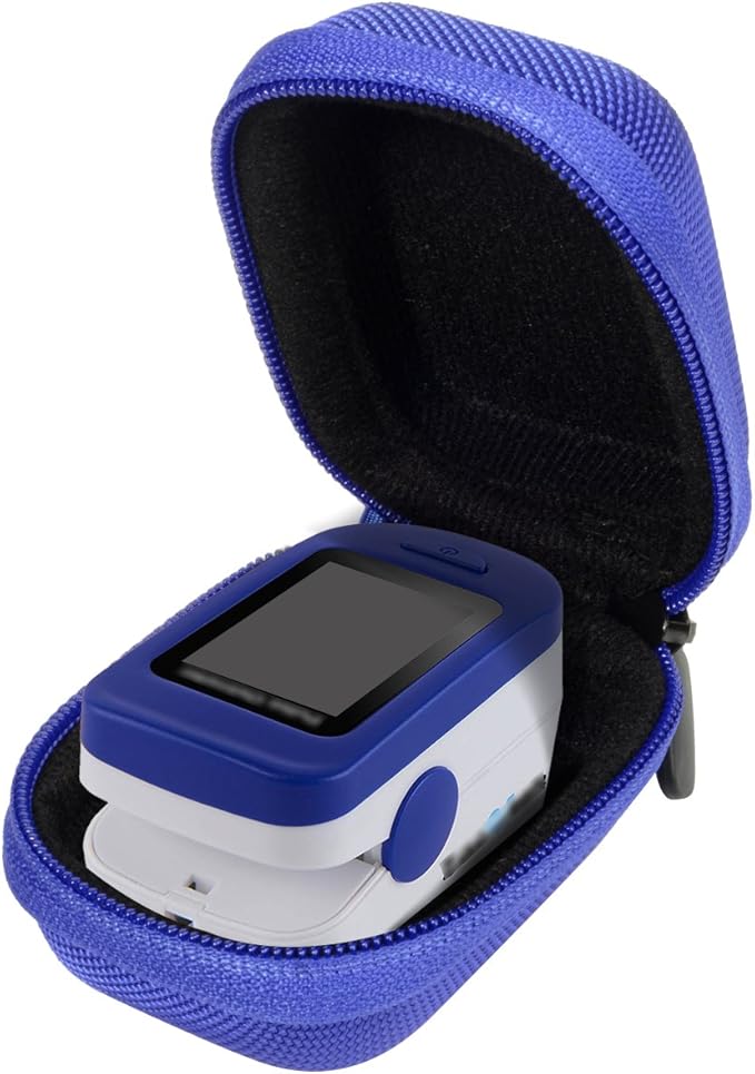 Case for Zacurate Pro 500DL, Childrend: Innovo Deluxe, Santamedical 2. Facelake FL400 t. FL350: Vive Precision Spo2 Accumed cms-50dl, 50D1, Healthtree (Blue)