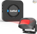 CallToU Wireless Motion Sensor Alarm Indoor Motion Detector Alarm Bed Alarms for Elderly Dementia Patients, Motion Sensor Door Chime for Business/Home/Office/Store with 500FT Range 5 Adjustable Volume