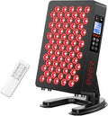 Red Light Therapy Panel, Multiple Adjustable Light Therapy for Body and Face with Timer and Remote, 70 LEDs, Touch Screen Red Near Infrared Light Panel 630-940nm for Skin Health, Energy, Recovery