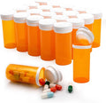 Desiccant Cap Pill Bottle, 30ml 20pcs Medicine Bottle, Pill Bottles Empty with Caps, Empty Pill Bottles, Prescription Medicine Containers Travel Pill Vials Clear Pill Case Organizers