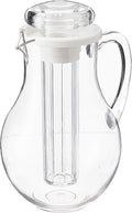 Winco 64oz PC Pitcher w/Ice Tube Core