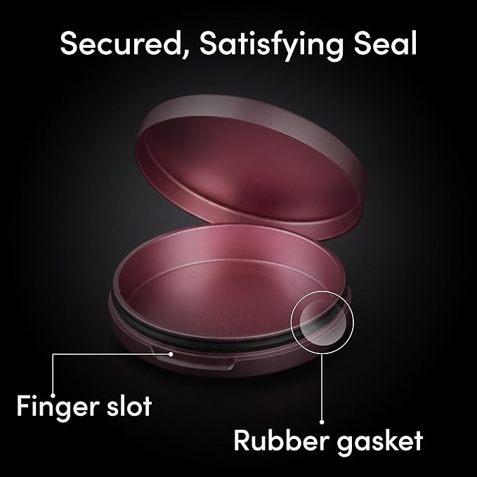 Aluminum Zyn Can – Slim Metal Zyn Container for Pouches & Snus | Core Series | Orchid Pink