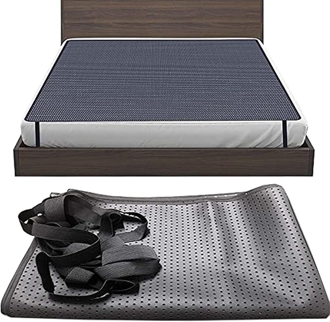 Amerthing Grounding Mats, Conductive Carbon Leatherette Pads for Better Sleep and Healthy, Relax Therapy Sheets (Full Size 54"x78"Inch)