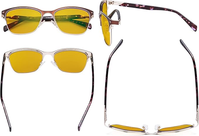 Eyekepper Ladies Blue Light Glasses - Digital Eyeglasses for Women Blocking Computer Screen UV Rays