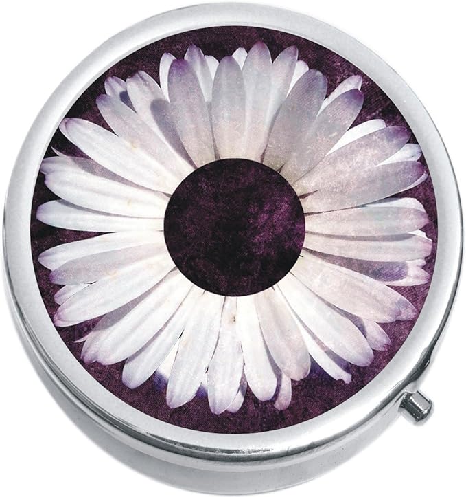 Daisy Medicine Vitamin Compact Pill Box