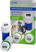 Pet Medicine Timer-Pill Bottle Organizer-Medication Tracker-Reminder- Shows How Long Since Last Dose-Attach to Original Prescription Bottle Cap
