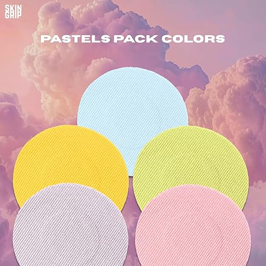 Skin Grip Adhesive Patches Compatible with Dexcom G7 & Stelo CGM – Waterproof & Sweatproof Cover for Continuous Glucose Monitor Sensor, Stays Secure for 10-15 Days – 20 Pack, Pastel Colors