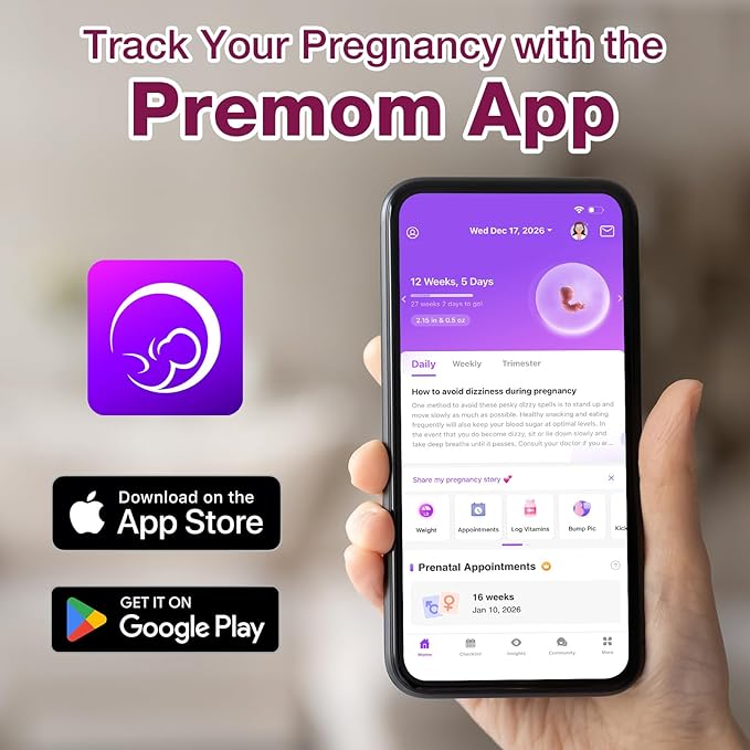 Easy@Home Pregnancy Test Strips Kit: 10 Pack hCG Test Strips - Early Detection Home Pregnancy Strips Bulk