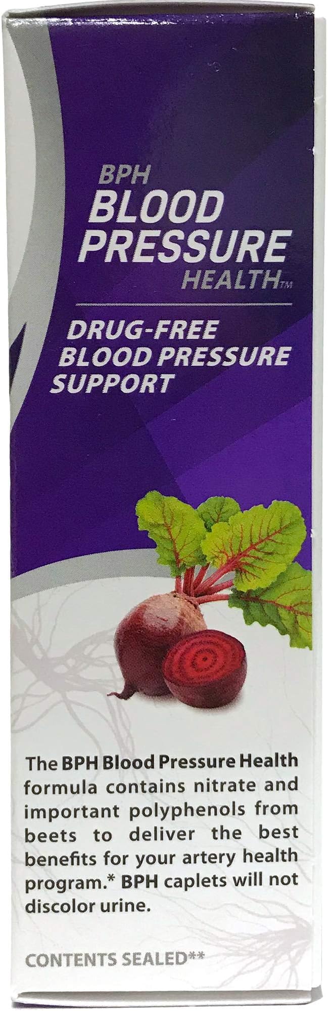 Maintenance Dietary Supplement Caplets, Purple, Beetroot, 60 Count