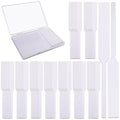 600 Pieces Perfume Tester Strips with Storage Box, Larbeti Paper Fragrance Tester Strips Disposable Essential Oils Test Card White Fragrance Blotter Paper Cards