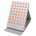 Red Light Therapy Panel for Face & Body - Portable 195 LED 4-in-1 Multi-Wave (415/590/660/850nm) Near Infrared Red Light Therapy Device with Protective Goggles, 10 Phototherapy Modes, Silver