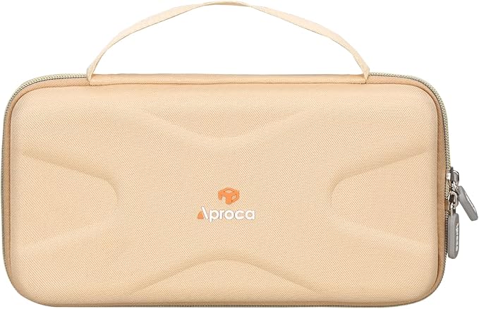Aproca Case Compatible with Pure Daily Care NuDerma Clinical Skin Therapy Wand Machine, Portable Storage Protective Bag for Accessories (Case Only)