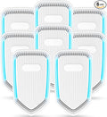 2026 Air Ionizer Plug In-8Pack Negative Ion Air Purifiers Ionizer,Quiet Air Freshener Indoor Portable Cleaner,Wall Plug In Negative Air Purifier for Home,Bedroom,Office,Odor Reducer Pets,Smoke Smell