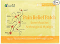 Far-Infrared Pain Relief Patches - 12 Hours Soothing Heat Patches for Back, Neck, Deep Penetrating Herbal Patch for Shoulder, Knee, Muscle, Portable Bone Pain Relief, 2 Count