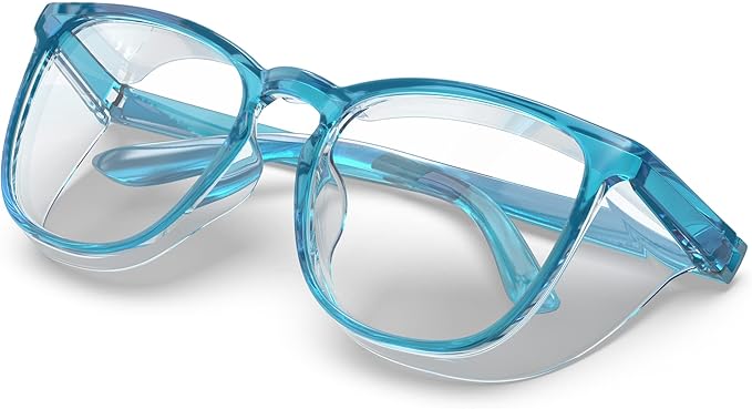 Stylish Safety Glasses, Clear Anti-Fog Anti-Scratch Protective Glasses For Men And Women