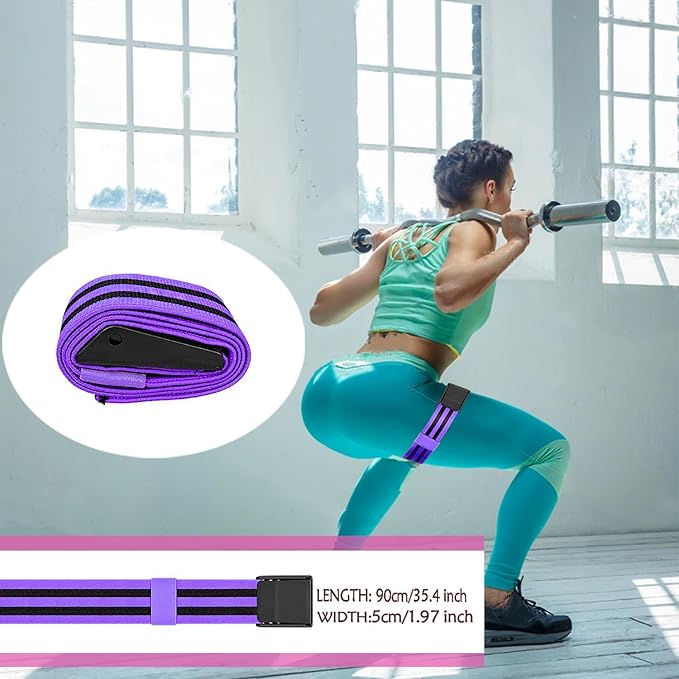 Booty Bands, Booty Bands for Working Out,Blood Flow Restriction Bands,Adjustable BFR Training Bands,Best Fabric Resistance Bands for Exercising Your Butt, Squat, Thigh, Fitness