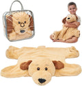 ODOXIA Weighted Lap Pad for Kids | Calming & Comforting | Weighted Lap Animal | Dog Buddy | Sensory Weighted Animals | Weighted Lap Blanket for Sensory Needs | Carrying Bag Included | 5 Lbs