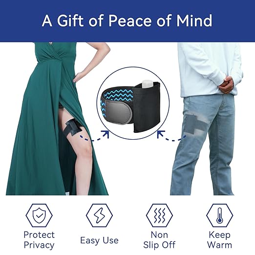 Urine Test Complete Kit - Smaller 3oz Translucent Empty Bottle, Non-Falling and Hi-Stretch Hidden Leg Strap, Urine Test Temperature Strips and Velour Lining Sample Bag, Urine Test Practice Kit at Home