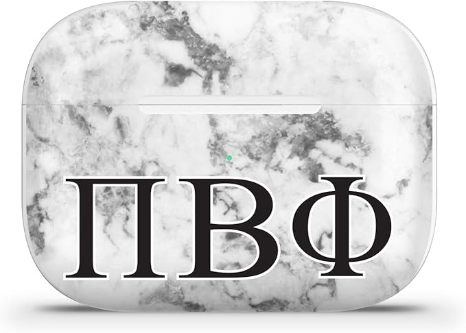Apple AirPod Pro Skin 3M Custom Vinyl Wraps Decal Sticker Stylish Covers for Protection & Customization for 2019 Model A2190 - PI Beta Phi