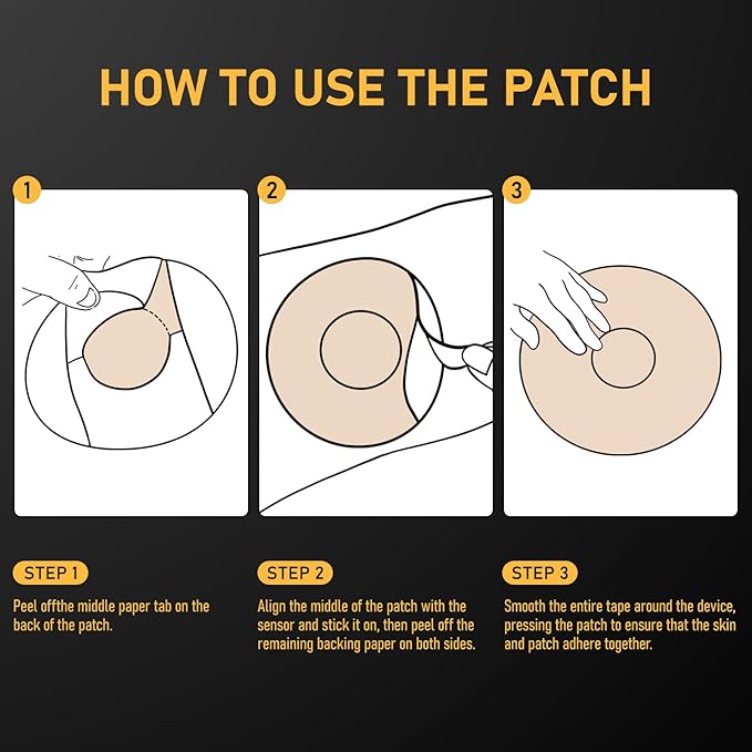 Dexcom G7 Over Patches Waterproof, 30PCS Cgm Sensor Patch Stelo Adhesive Patches G7 Overpatch Full Cover Without Hole, 10+ Days Long Stay, Sensor is Not Included (Tan)